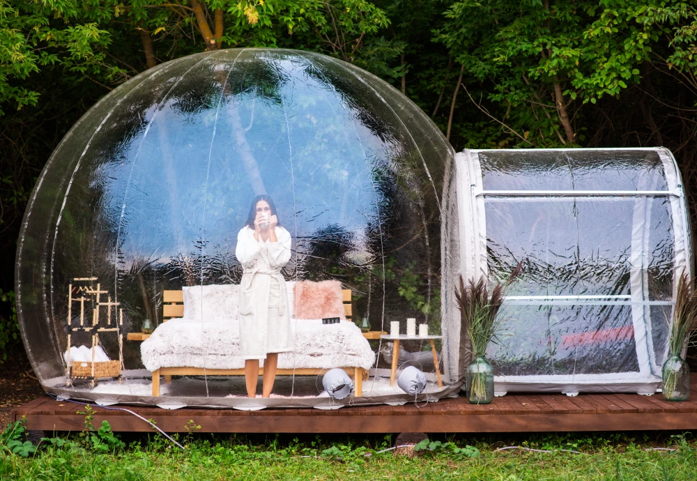 bubble tent garden igloo